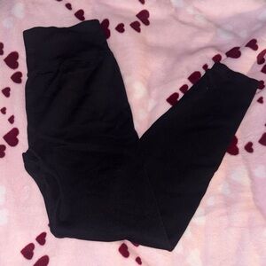 PINK Victoria's Secret Black Leggings